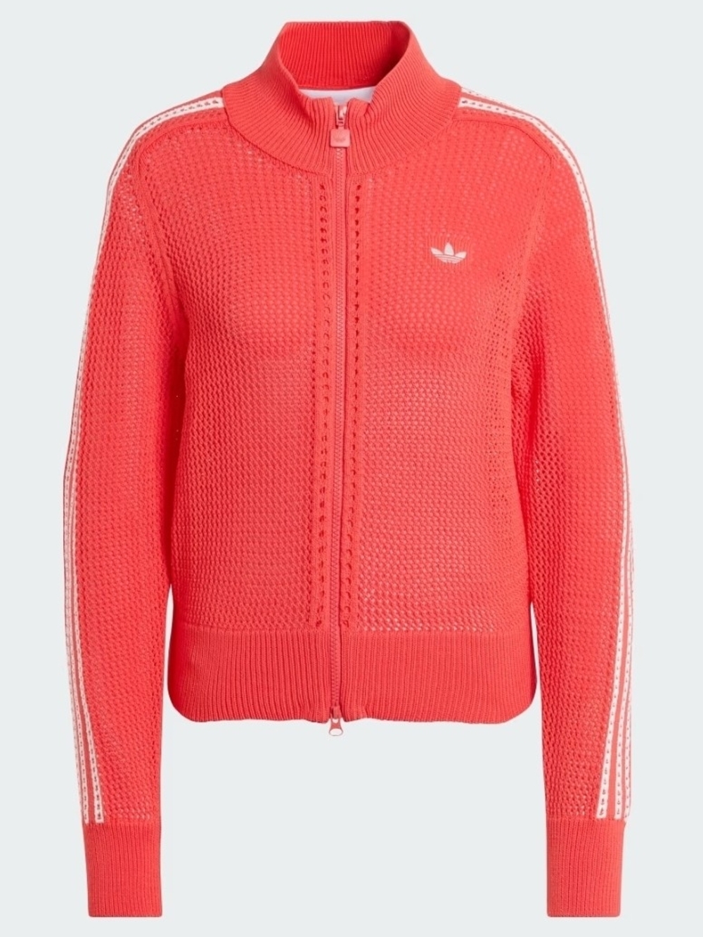 adidas Originals  Knitted Crochet Track Jacket